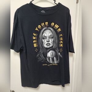 Make Your Own Luck Tee Size XL